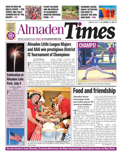 Almaden Times - Jun 29, 2018