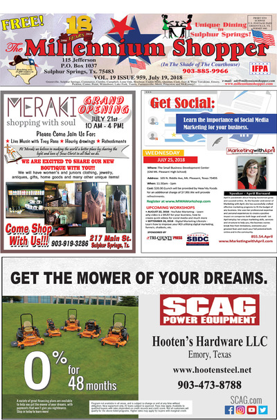 Millennium Shopper - Jul 19, 2018