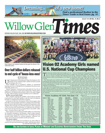 Willow Glen Times - August 2018