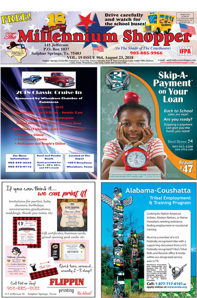 Millennium Shopper - Aug 23, 2018