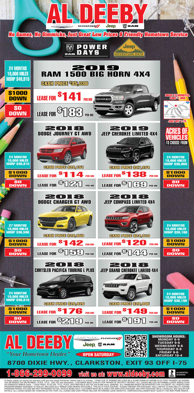 Oakland Press - Local Auto Deals - Sep 30, 2018