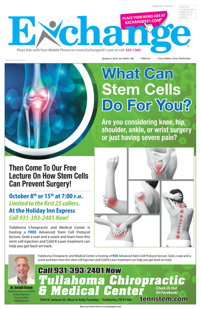 Exchange - Tullahoma - Oct 3, 2018