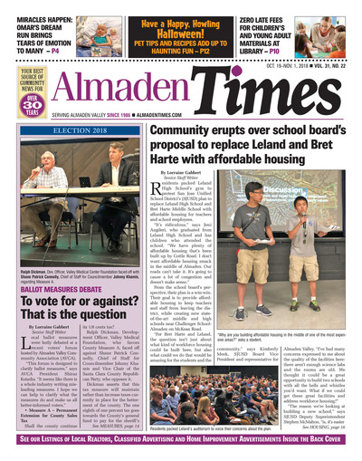 Almaden Times - Oct 19, 2018