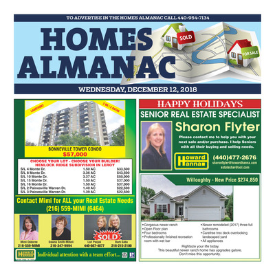 News-Herald - Special Sections - Homes Almanac - December 2018