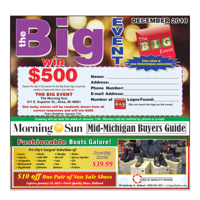 Morning Sun - Special Sections - The Big Event - Dec 2018