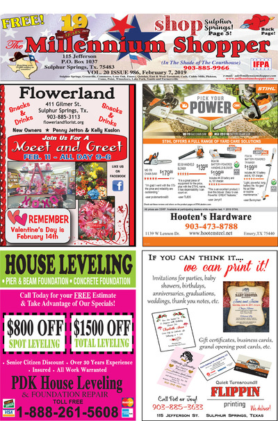 Millennium Shopper - Feb 7, 2019