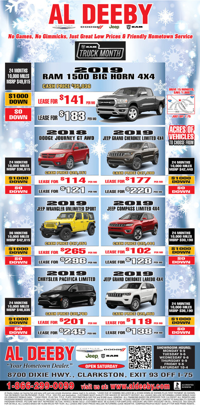 Oakland Press - Local Auto Deals - Feb 17, 2019