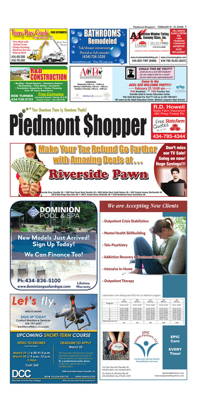 Piedmont Shopper - Feb 21, 2019