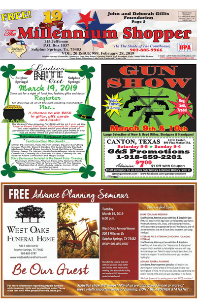 Millennium Shopper - Feb 28, 2019