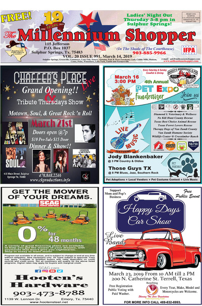 Millennium Shopper - Mar 14, 2019