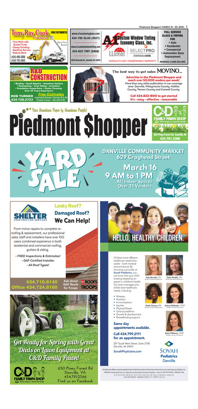 Piedmont Shopper - Mar 14, 2019