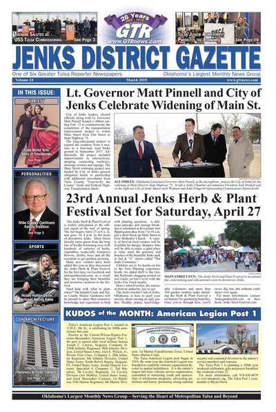 Jenks District Gazette - March 2019