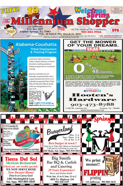 Millennium Shopper - Mar 21, 2019