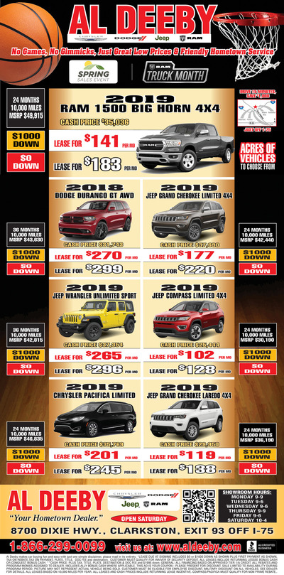 Oakland Press - Local Auto Deals - Mar 24, 2019