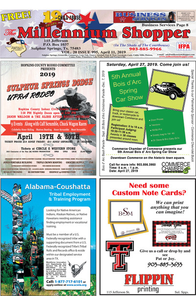 Millennium Shopper - Apr 11, 2019