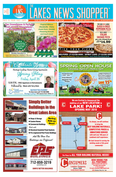 Lakes News Shopper - Apr 23, 2019