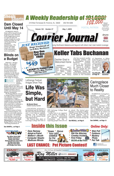 Courier Journal - May 1, 2019