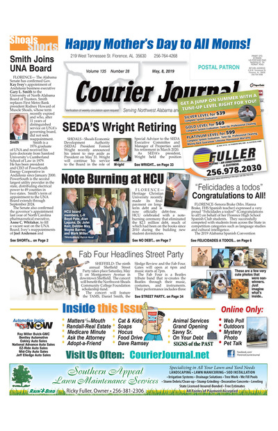 Courier Journal - May 8, 2019