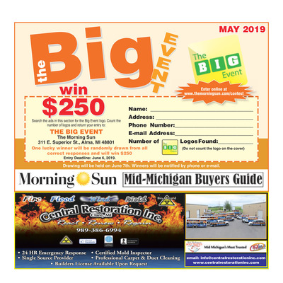 Morning Sun - Special Sections - The Big Event - May 2019