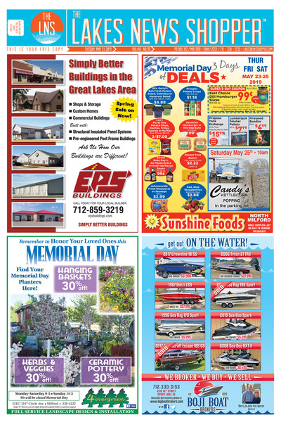 Lakes News Shopper - May 21, 2019