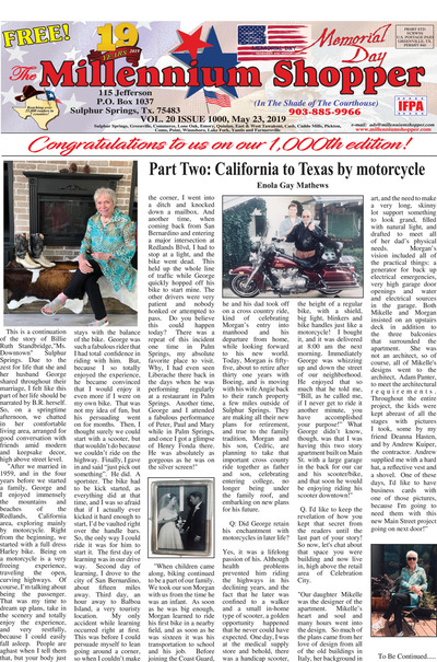 Millennium Shopper - May 23, 2019