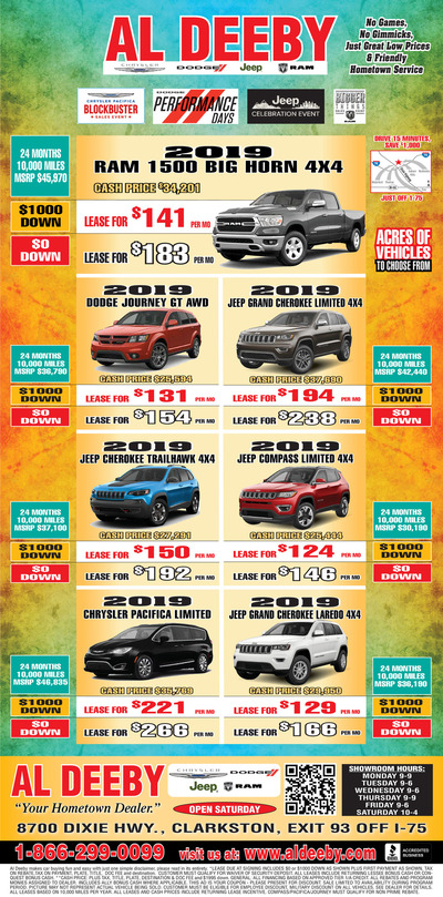 Oakland Press - Local Auto Deals - Jun 16, 2019