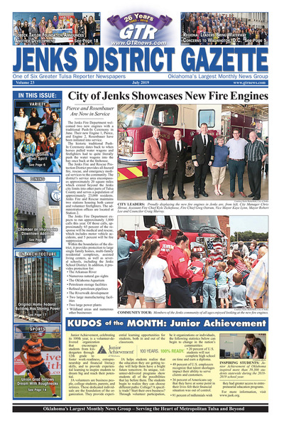 Jenks District Gazette - July 2019