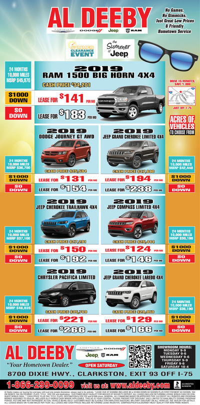 Oakland Press - Local Auto Deals - Jul 21, 2019