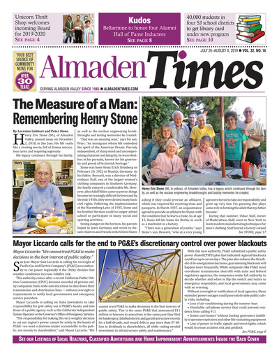 Almaden Times - Jul 26, 2019