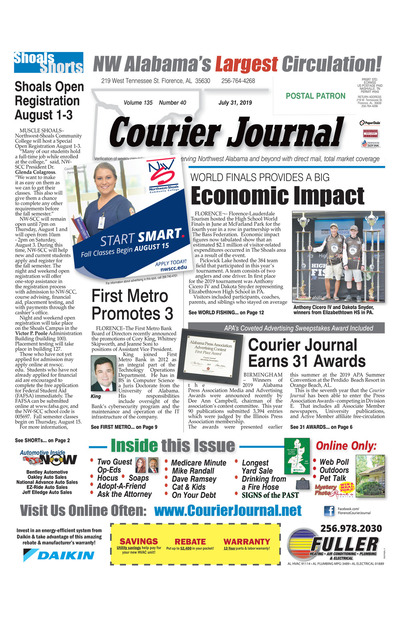 Courier Journal - Jul 31, 2019