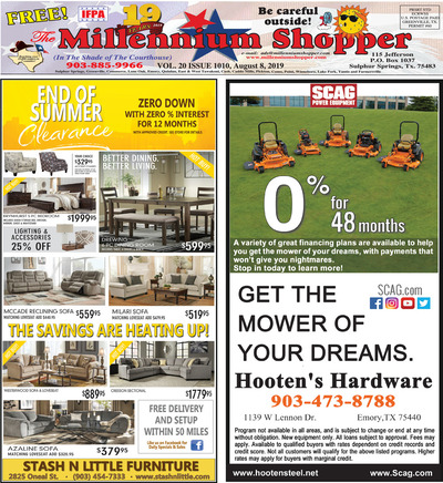 Millennium Shopper - Aug 8, 2019