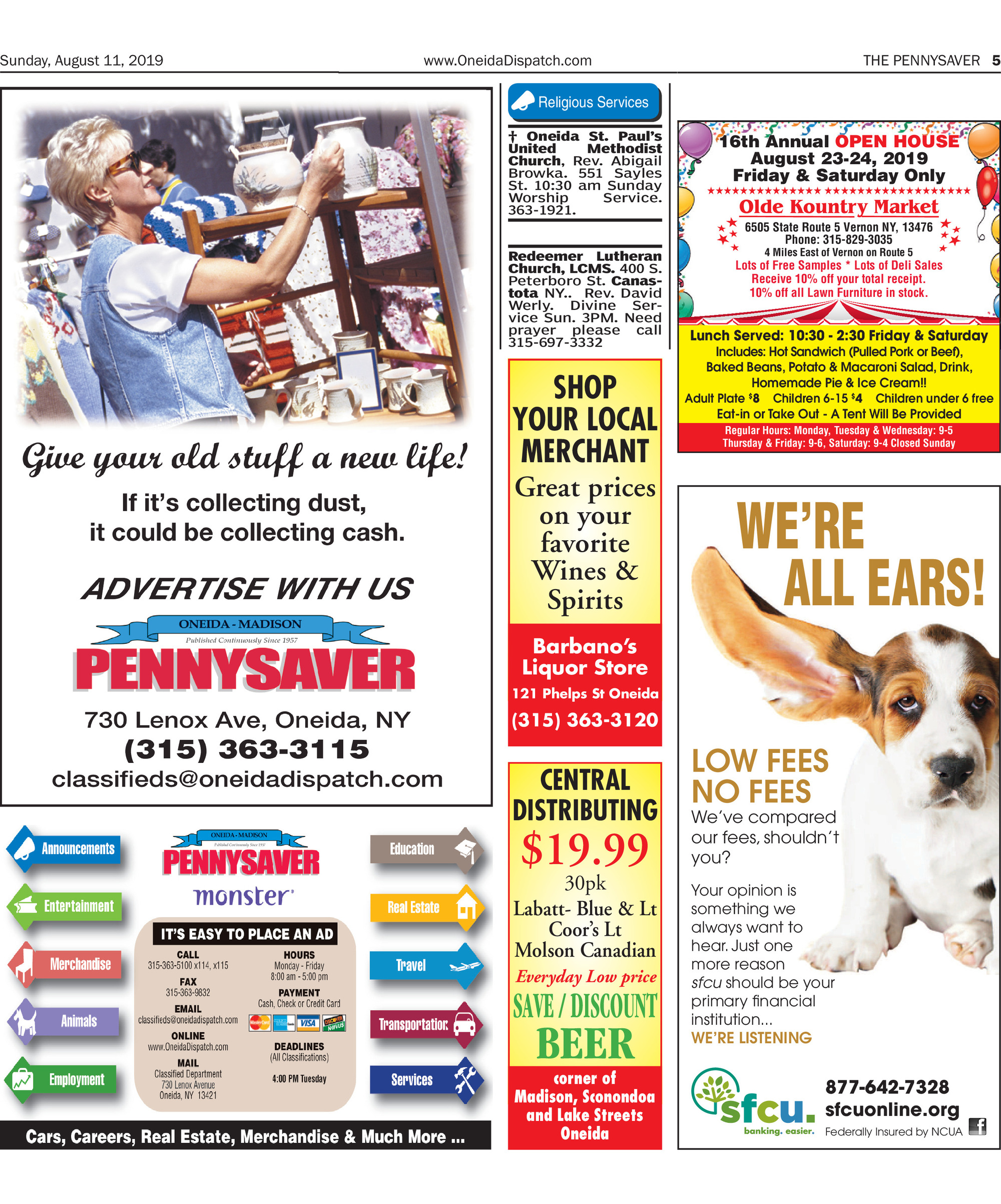 OneidaMadison Pennysaver