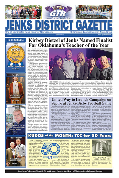 Jenks District Gazette - August 2019