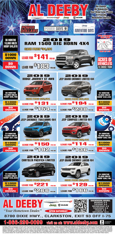 Oakland Press - Local Auto Deals - Sep 8, 2019