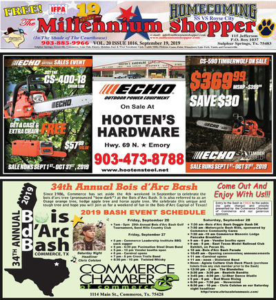 Millennium Shopper - Sep 19, 2019