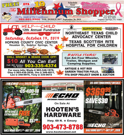 Millennium Shopper - Sep 26, 2019