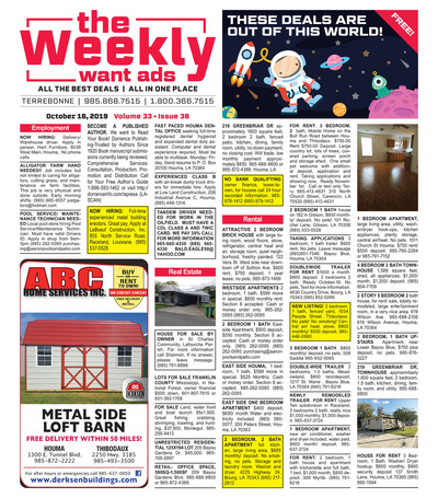 The Weekly - Oct 16, 2019