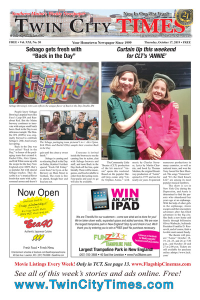 Twin City Times - Oct 17, 2019