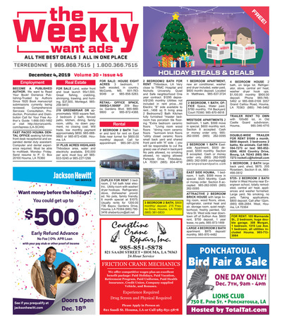 The Weekly - Dec 4, 2019