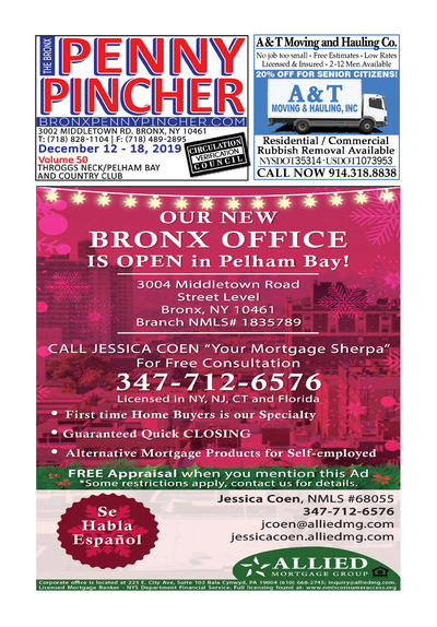 Bronx Penny Pincher - Dec 12, 2019