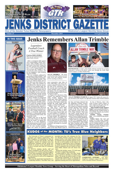 Jenks District Gazette - December 2019