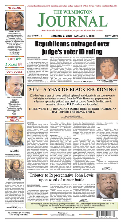 Wilmington Journal - Jan 2, 2020