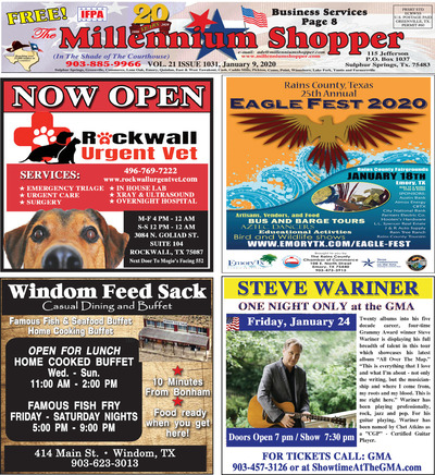 Millennium Shopper - Jan 9, 2020