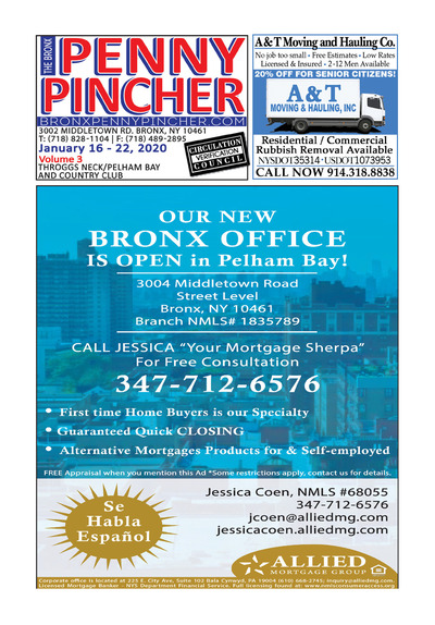 Bronx Penny Pincher - Jan 16, 2020