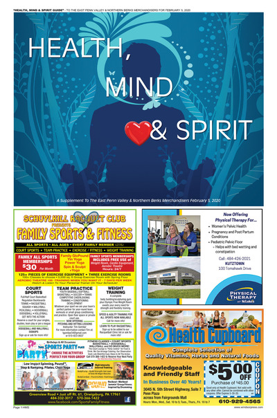 Northern Berks Merchandiser - Health Mind & Spirit 2020