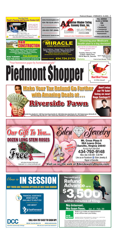 Piedmont Shopper - Feb 6, 2020