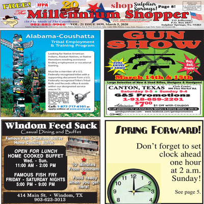 Millennium Shopper - Mar 5, 2020