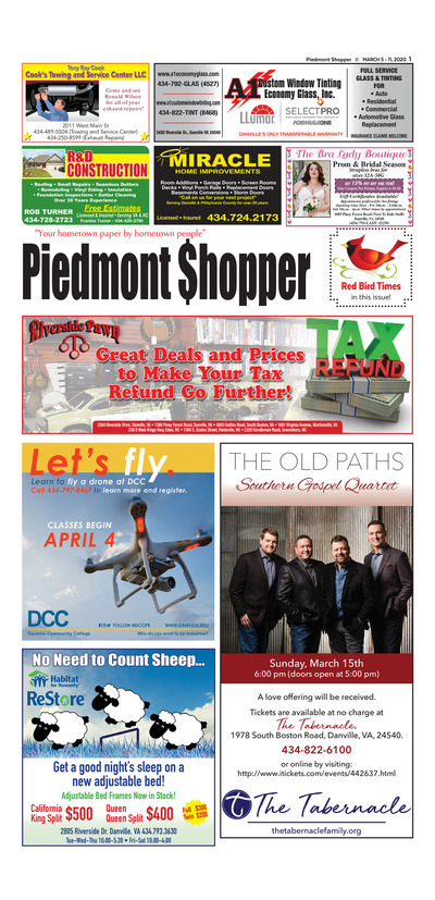 Piedmont Shopper - Mar 5, 2020
