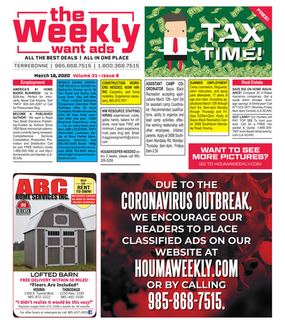 The Weekly - Mar 18, 2020