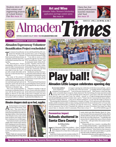 Almaden Times - Mar 20, 2020